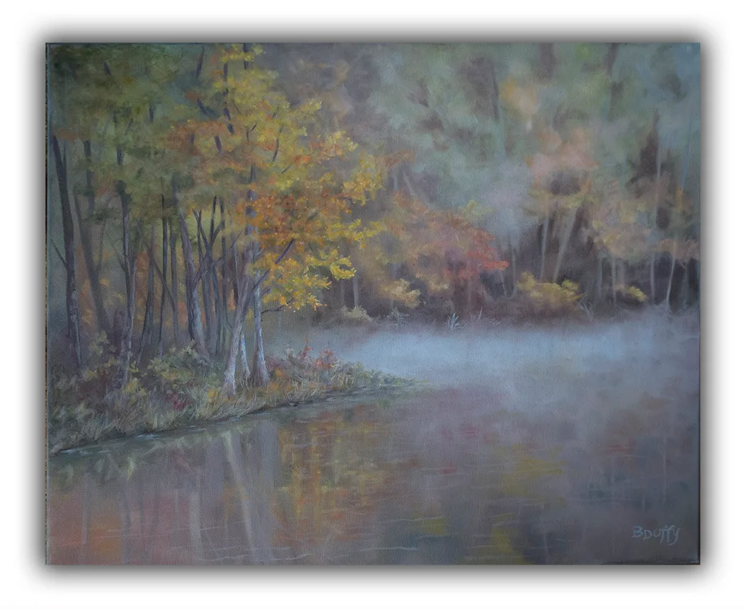 Early Morning Lake Fog