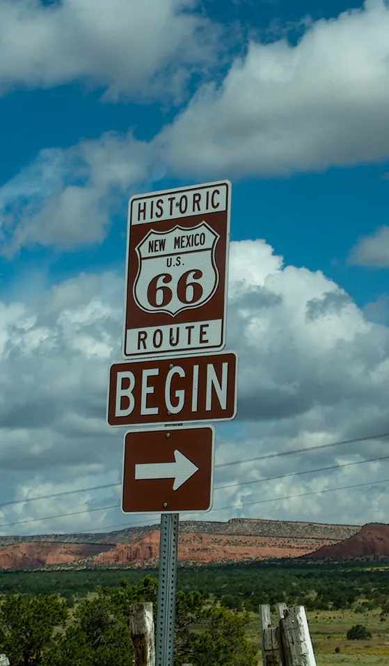 Route 66 Begin