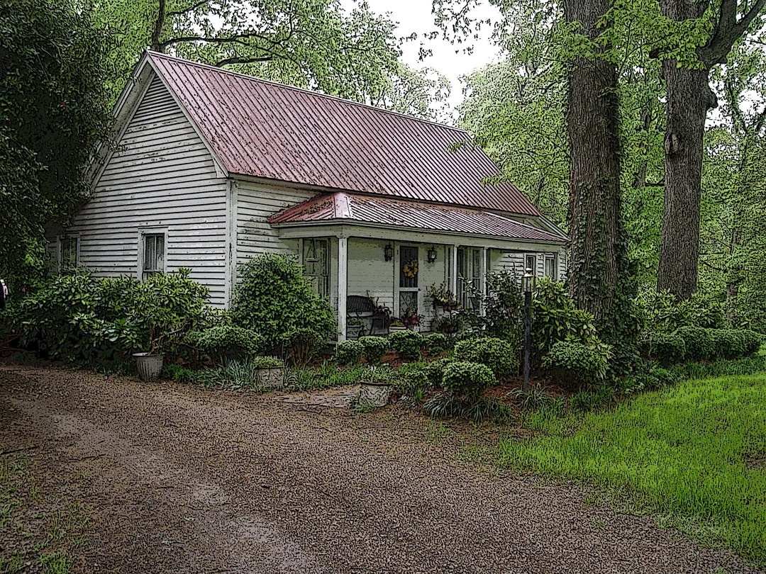 Corriher House Front Poster