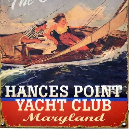 Yacht Club Sign