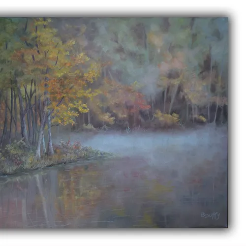 Early Morning Lake Fog