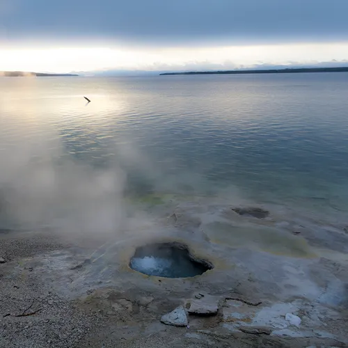 Yellowstone In the Mist