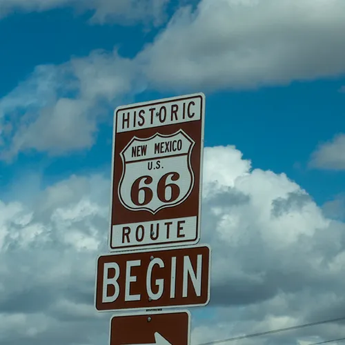Route 66 Begin