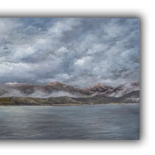 Grand Tetons Over the Lake