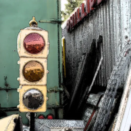 Stoplight Underpaint Outline