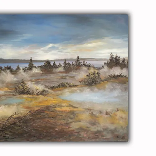 Yellowstone National Park Sunrise