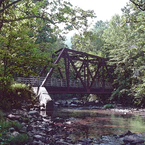 Creeper Trail Bridge Wcdark