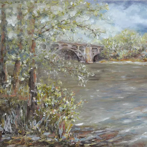 Yadkin River at Bridge